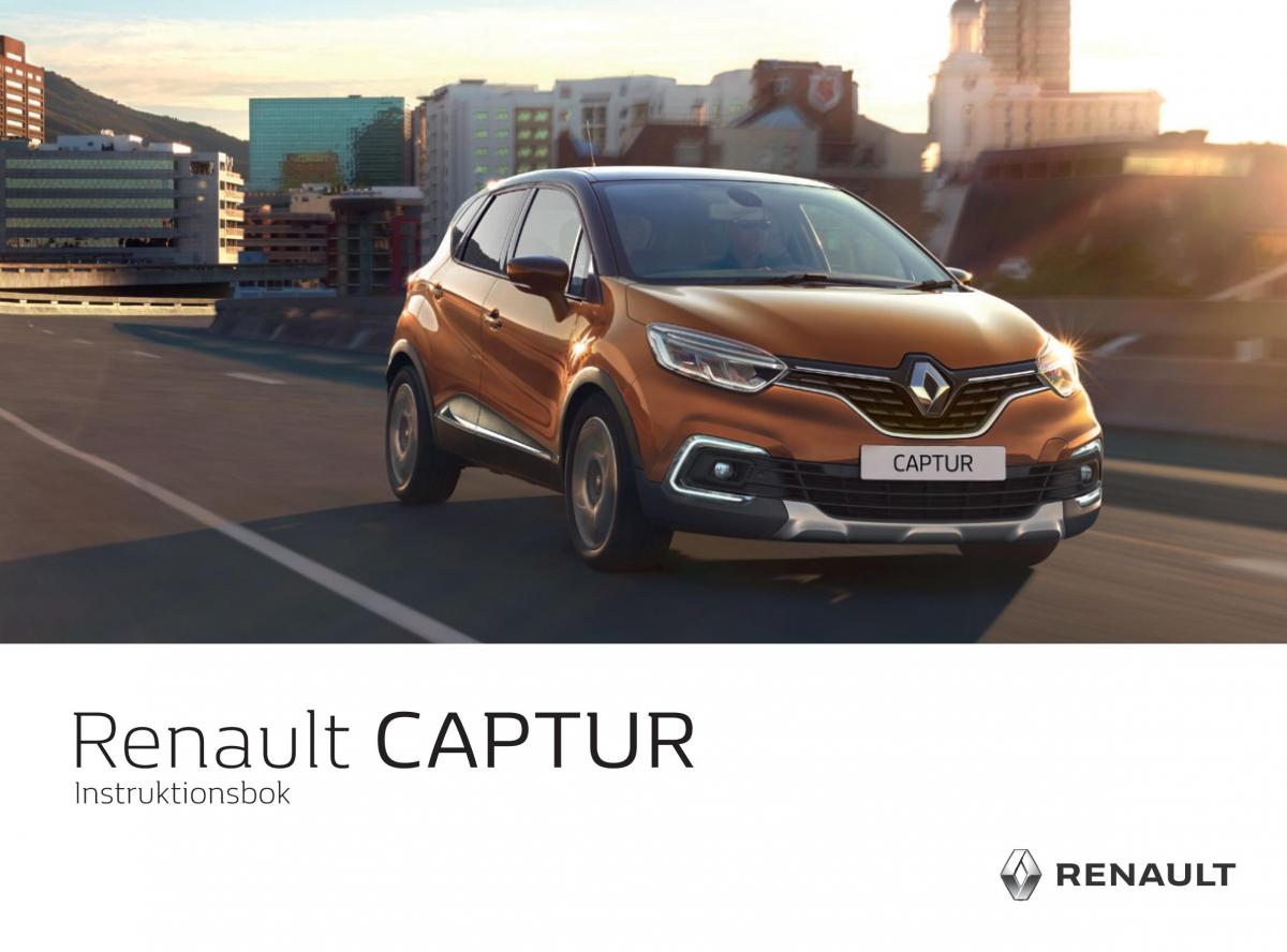 Renault Captur instruktionsbok / page 1