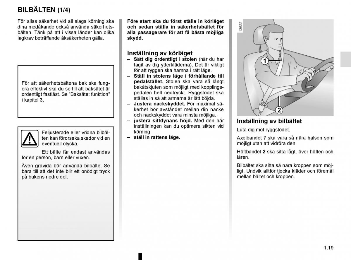 Renault Captur instruktionsbok / page 25