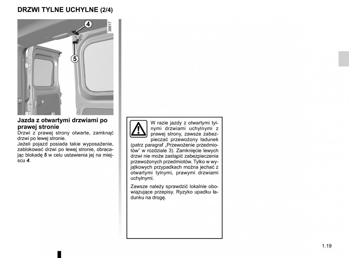 Renault Traffic III 2 instrukcja obslugi / page 25