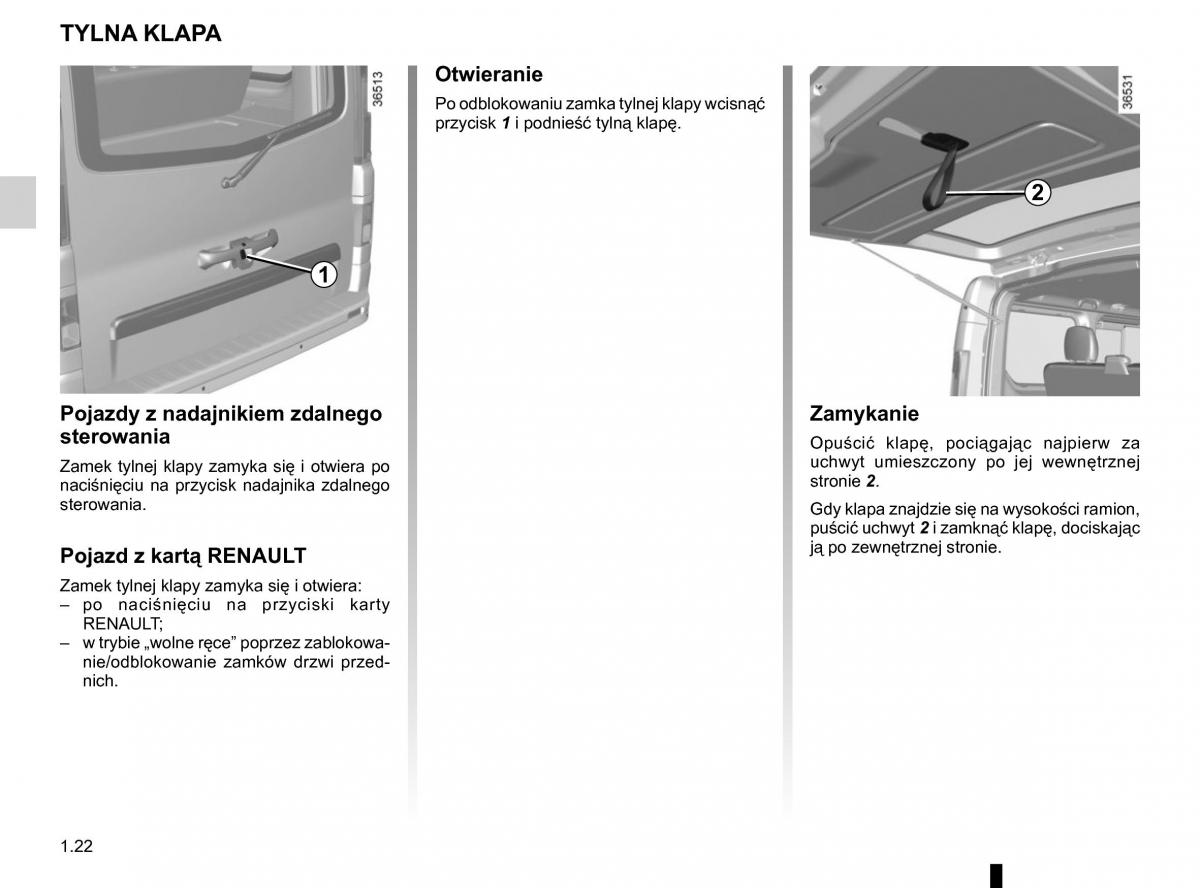 Renault Traffic III 2 instrukcja obslugi / page 28