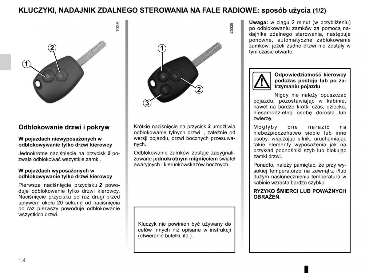 Renault Traffic III 2 instrukcja obslugi / page 10