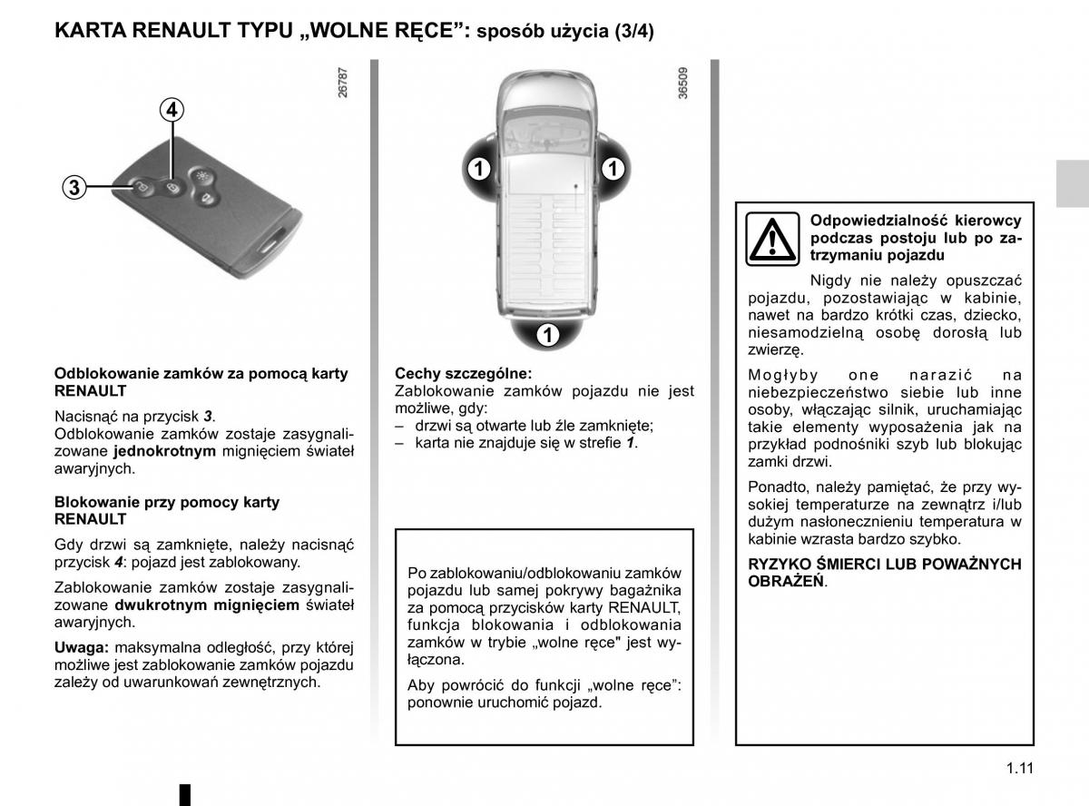 Renault Traffic III 2 instrukcja obslugi / page 17