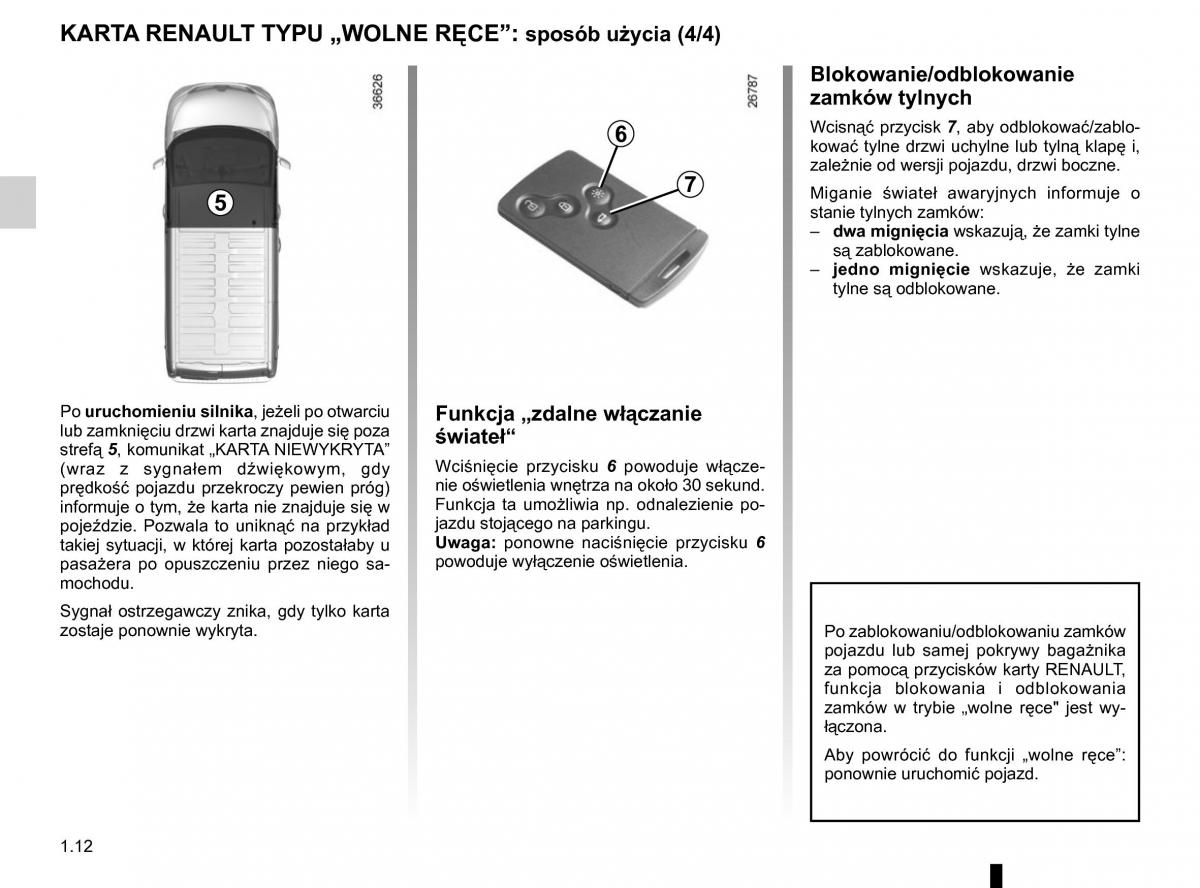 Renault Traffic III 2 instrukcja obslugi / page 18