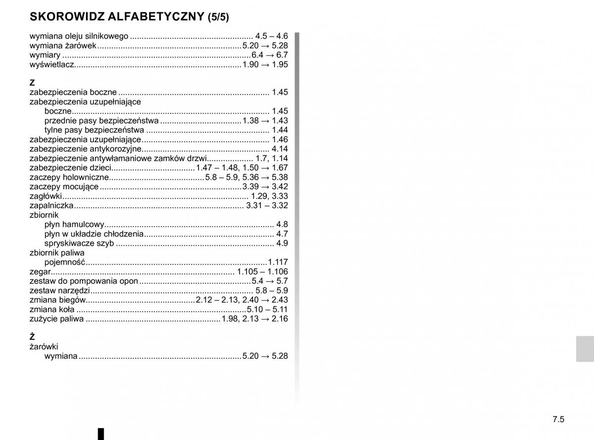 Renault Traffic III 2 FL instrukcja obslugi / page 311