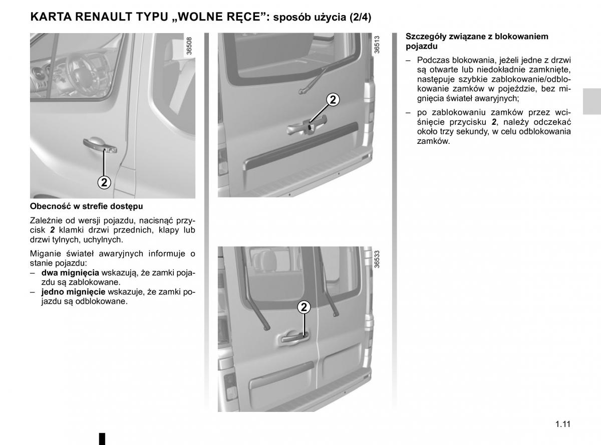 Renault Traffic III 2 FL instrukcja obslugi / page 17