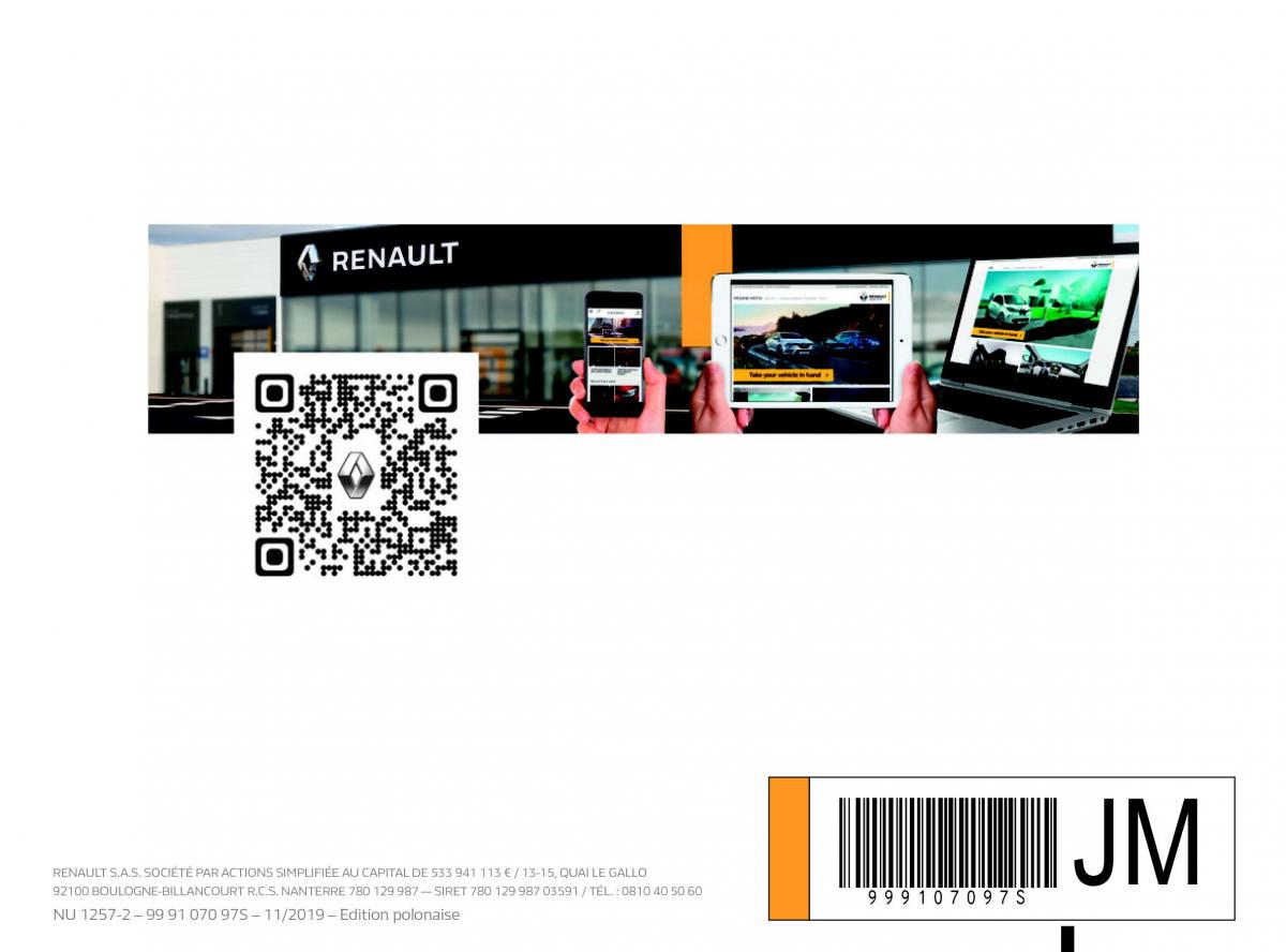 Renault Traffic III 2 FL instrukcja obslugi / page 314