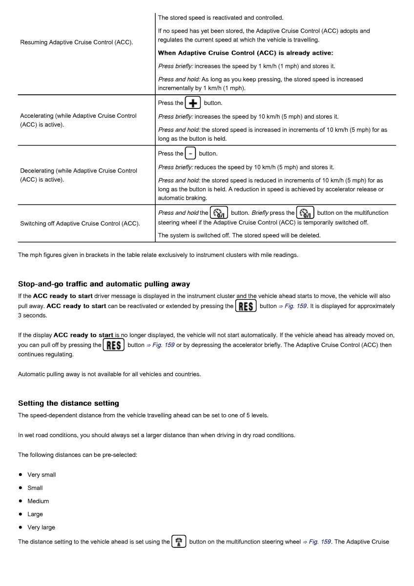 VW Volkswagen Tiguan II 2 owners manual / page 259