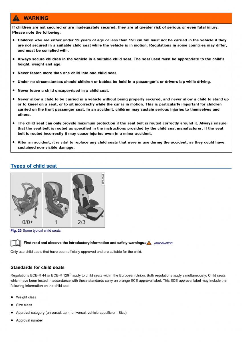 VW Volkswagen Tiguan II 2 owners manual / page 31