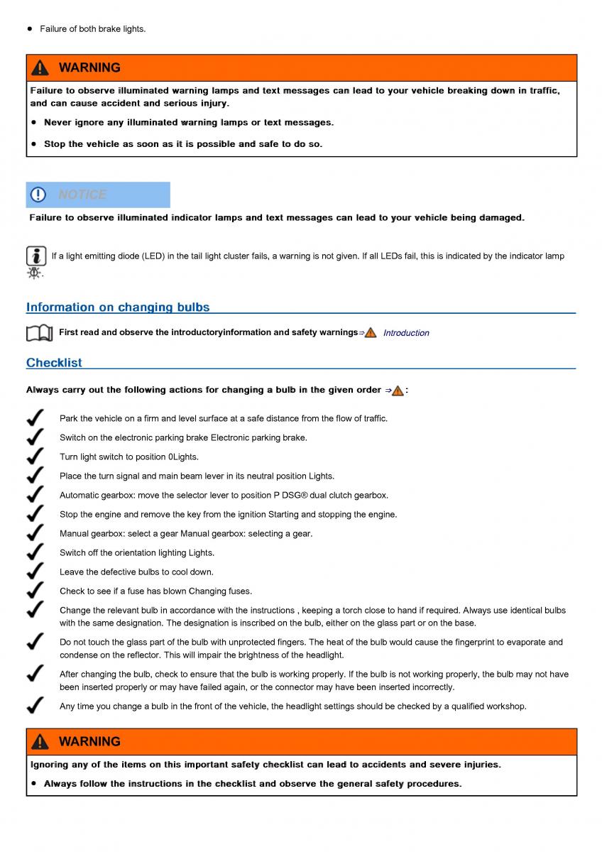 VW Volkswagen Tiguan II 2 owners manual / page 400