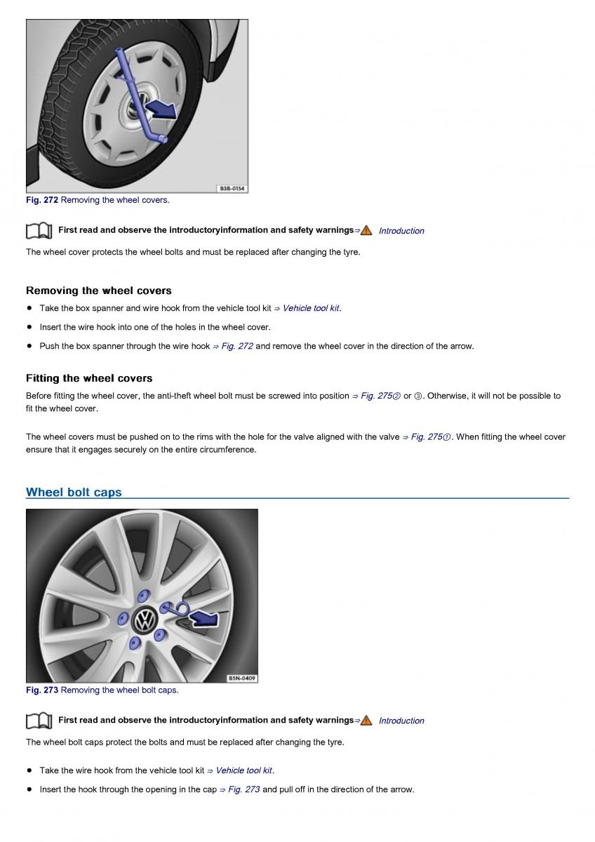 VW Volkswagen Tiguan II 2 owners manual / page 471