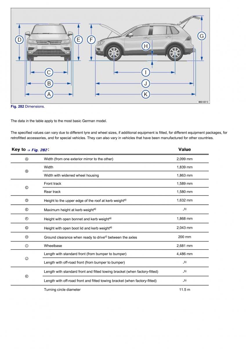 VW Volkswagen Tiguan II 2 owners manual / page 494