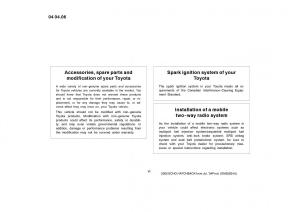 Toyota-Yaris-I-owners-manual page 224 min