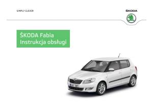 manual--Skoda-Fabia-II-2-instrukcja page 1 min