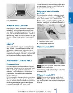 BMW-X1-E84-instrukcja-obslugi page 89 min
