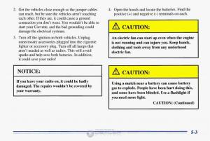 Chevrolet-Corvette-C4-owners-manual page 194 min