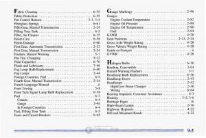 Chevrolet-Corvette-C4-owners-manual page 378 min