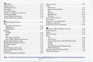 Chevrolet-Corvette-C4-owners-manual page 381 min
