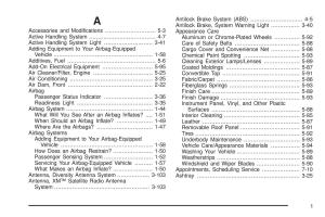Chevrolet-Corvette-C5-owners-manual page 417 min