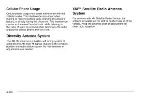 Chevrolet-Corvette-C6-owners-manual page 268 min