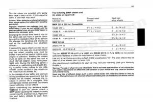BMW-3-E30-owners-manual page 70 min