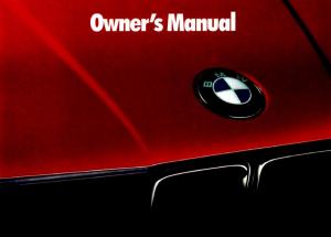 BMW-3-E30-owners-manual page 1 min