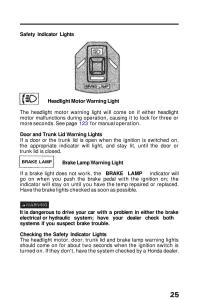 Honda-Prelude-III-3-owners-manual page 25 min