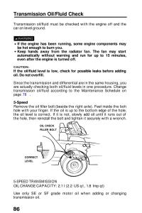 Honda-Prelude-III-3-owners-manual page 86 min
