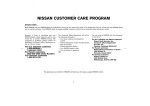 Nissan-Murano-Z50-owners-manual page 4 min