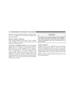 Chrysler-Voyager-Town-and-Country-Plymouth-Voyager-owners-manual page 122 min