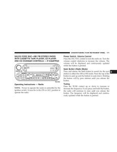 Chrysler-Voyager-Town-and-Country-Plymouth-Voyager-owners-manual page 171 min