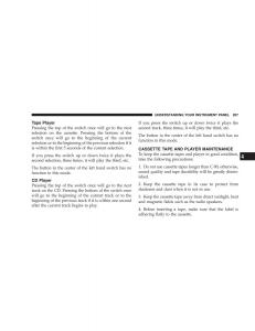 Chrysler-Voyager-Town-and-Country-Plymouth-Voyager-owners-manual page 207 min