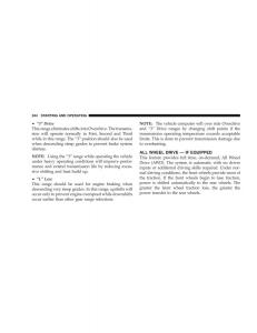 Chrysler-Voyager-Town-and-Country-Plymouth-Voyager-owners-manual page 244 min
