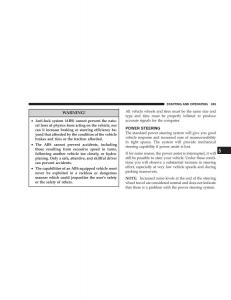 Chrysler-Voyager-Town-and-Country-Plymouth-Voyager-owners-manual page 249 min