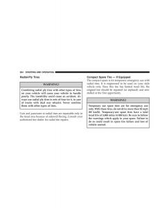 Chrysler-Voyager-Town-and-Country-Plymouth-Voyager-owners-manual page 264 min