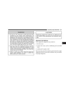 Chrysler-Voyager-Town-and-Country-Plymouth-Voyager-owners-manual page 267 min