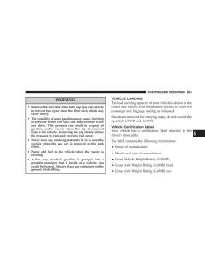 Chrysler-Voyager-Town-and-Country-Plymouth-Voyager-owners-manual page 281 min