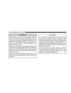 Chrysler-Voyager-Town-and-Country-Plymouth-Voyager-owners-manual page 320 min