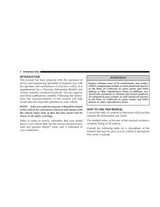 Chrysler-Voyager-Town-and-Country-Plymouth-Voyager-owners-manual page 4 min