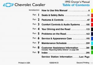 manual--Chevrolet-Cavalier-II-2-owners-manual page 3 min