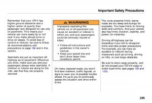 Honda-CR-V-owners-manual page 233 min