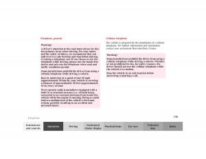 Mercedes-Benz-CLK-430-W208-owners-manual page 156 min