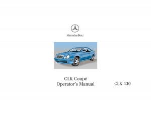Mercedes-Benz-CLK-430-W208-owners-manual page 1 min