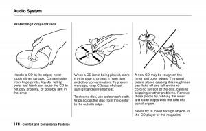 Honda-Prelude-V-5-owners-manual page 116 min