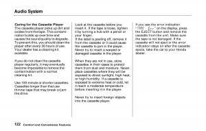 Honda-Prelude-V-5-owners-manual page 122 min
