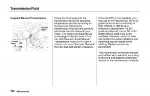 Honda-Prelude-V-5-owners-manual page 189 min