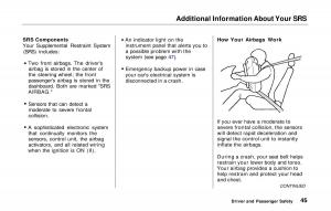Honda-Prelude-V-5-owners-manual page 46 min