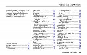 Honda-Prelude-V-5-owners-manual page 52 min
