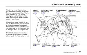 Honda-Prelude-V-5-owners-manual page 62 min