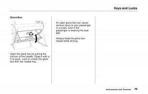 Honda-Prelude-V-5-owners-manual page 80 min