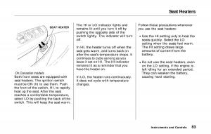 Honda-Prelude-V-5-owners-manual page 84 min